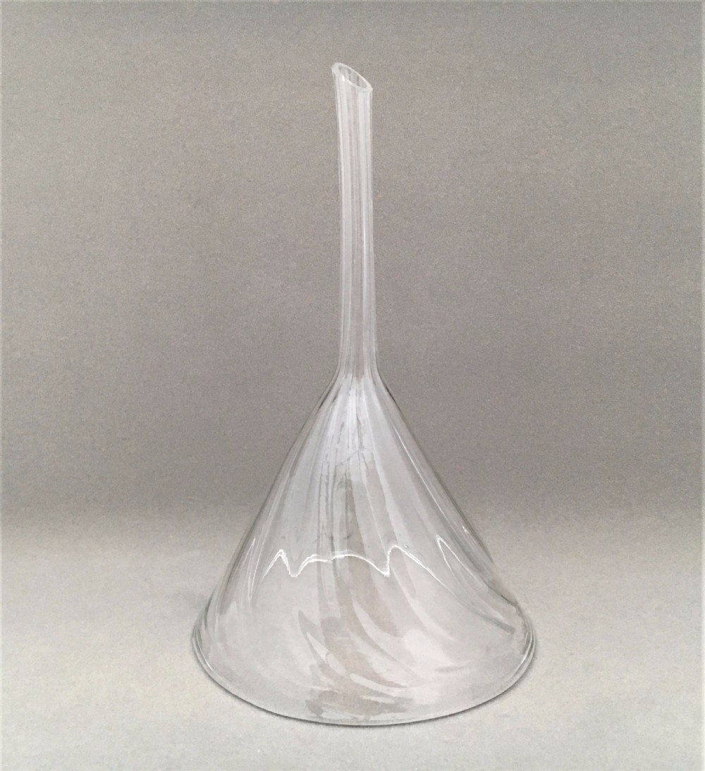 A Wonderful late 18th Century large wine funnel
