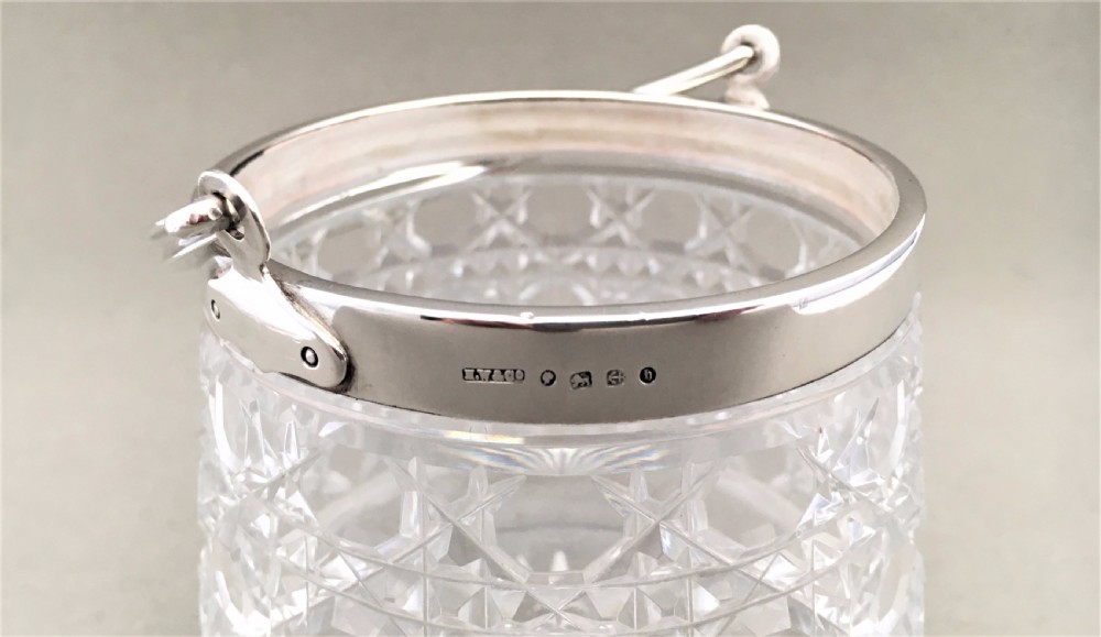 A delightful Victorian silver mounted bowl or preserve pot View VI
