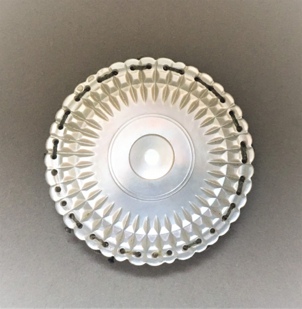 A charming Victorian mother of pearl pin cushion View IV