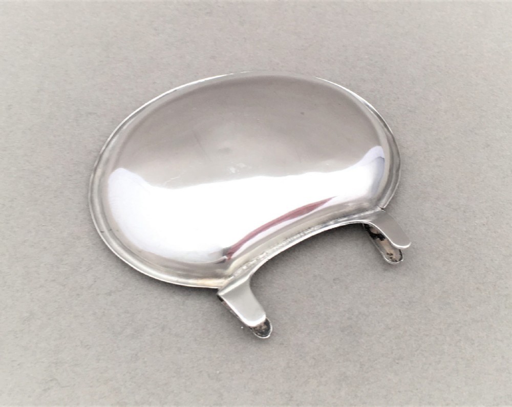 A Rare Edwardian Silver Stone/pip Tray
