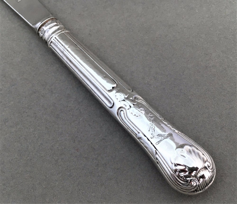 An all silver Georgian letter opener View IV