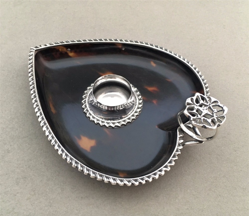 A wonderful Silver & TORTOISESHELL Go-to-Bed 