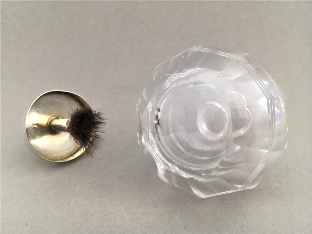 A stylish silver mounted glue pot View IV