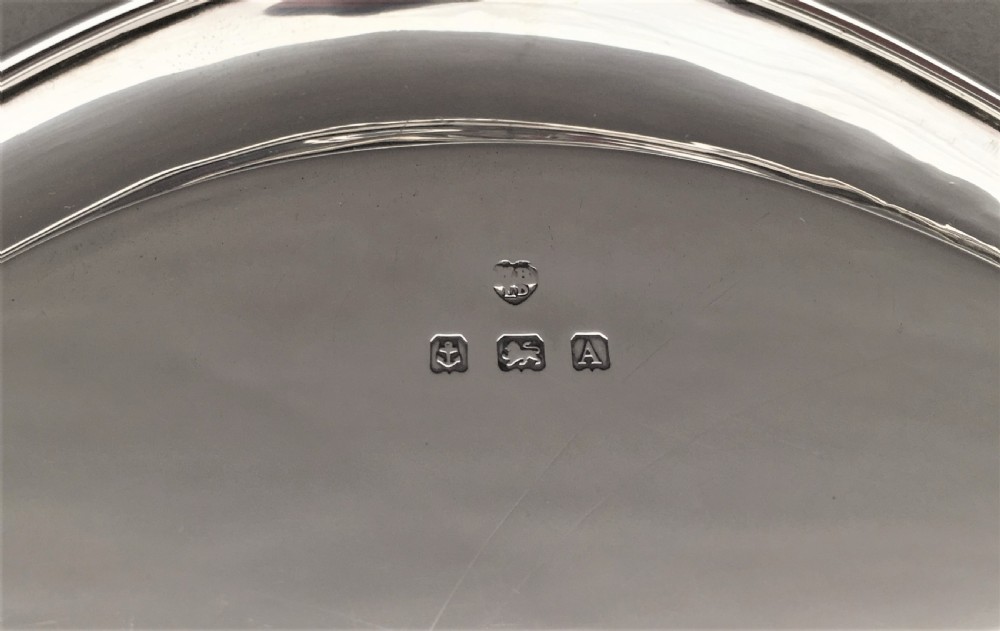 A Useful George V silver tray View IV