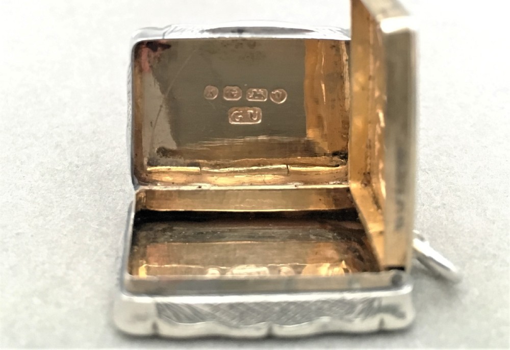 A delightful Victorian silver vinaigrette View IX