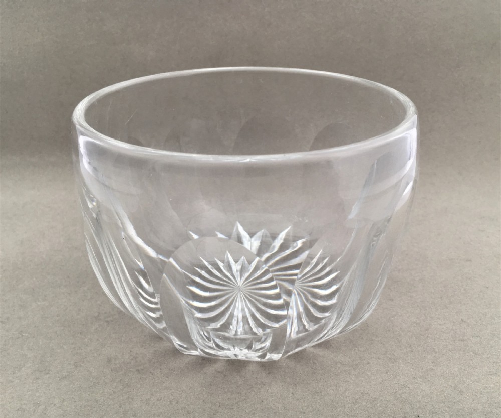A delightful cut glass finger bowl View IV