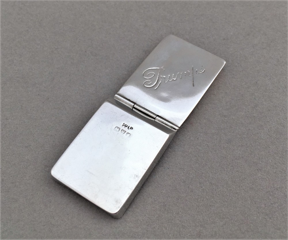 A delightful silver trump marker View VII