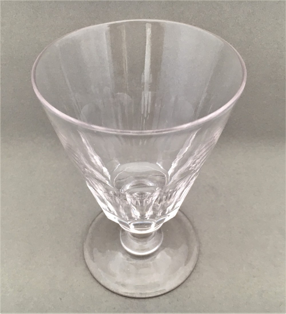 A large Victorian glass rummer View II