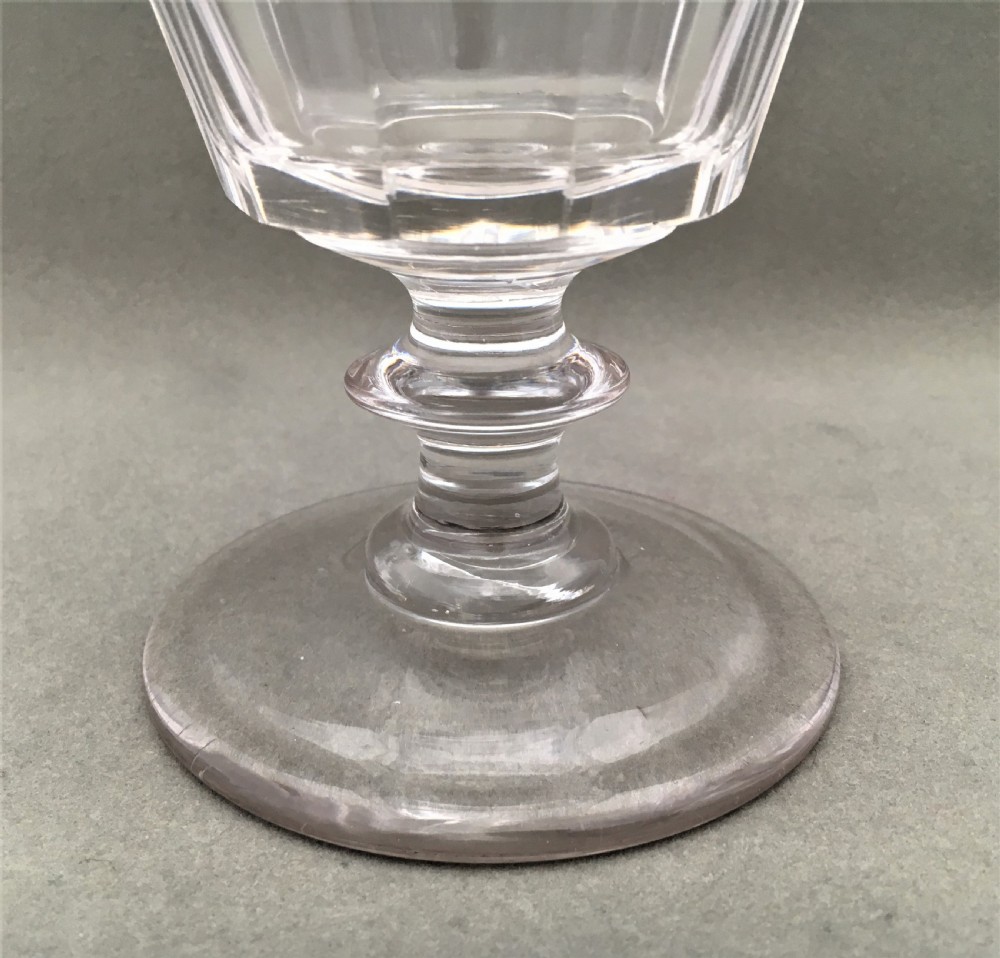 A large Victorian glass rummer View IV