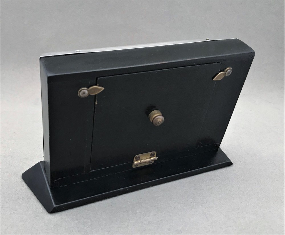 An excellent Art Deco silver desk calendar View IV