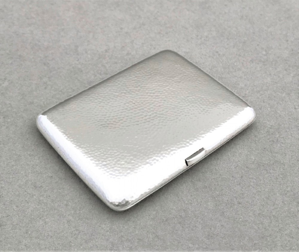 A quality Arts & Crafts silver cigarette case