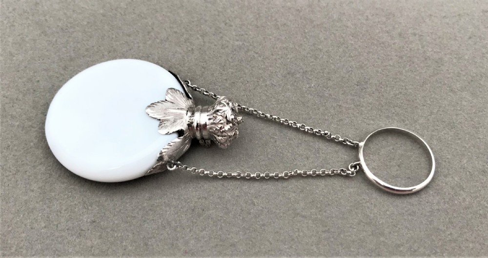A gorgeous Silver mounted scent bottle View II