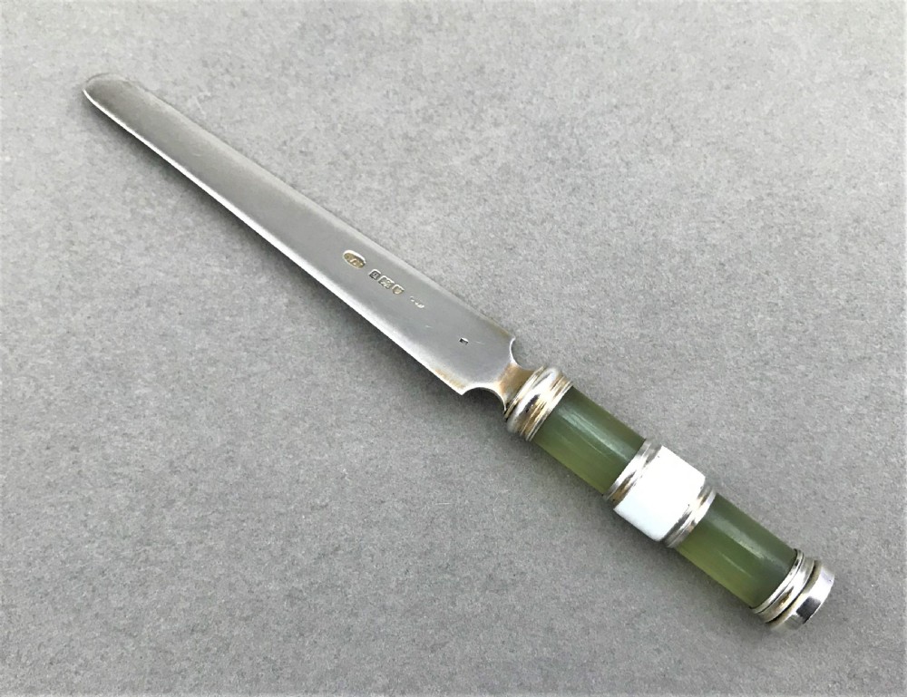 A handsome silver letter opener View II