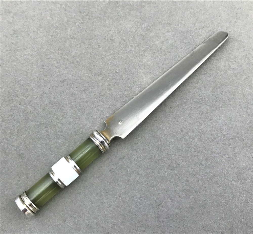 A handsome silver letter opener View III