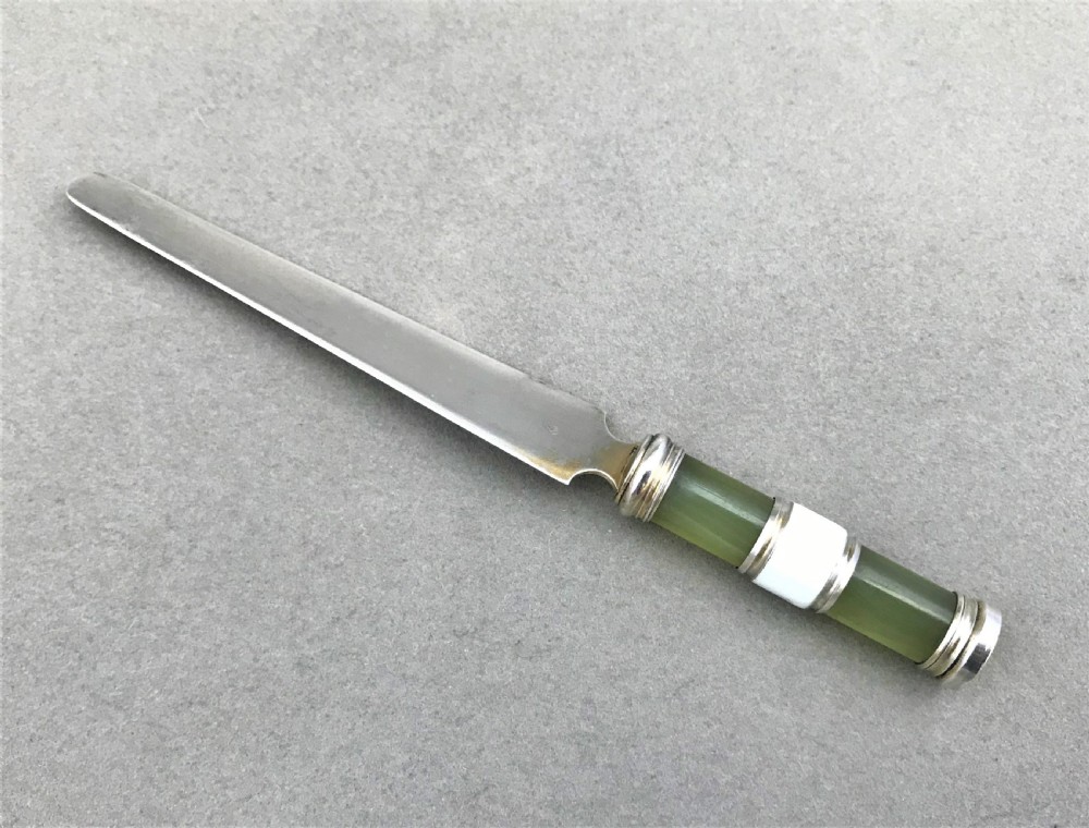 A handsome silver letter opener View VI