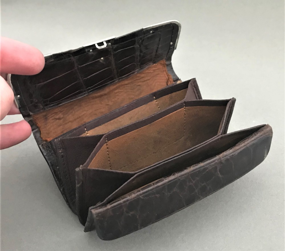 A delightful Victorian silver mounted purse View III