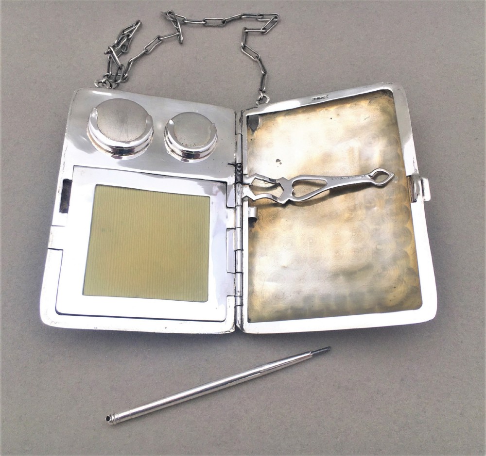 A sterling silver multi purpose card case View VII