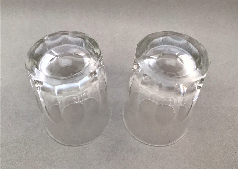 A handsome pair of mid Victorian Whisky tumblers View III