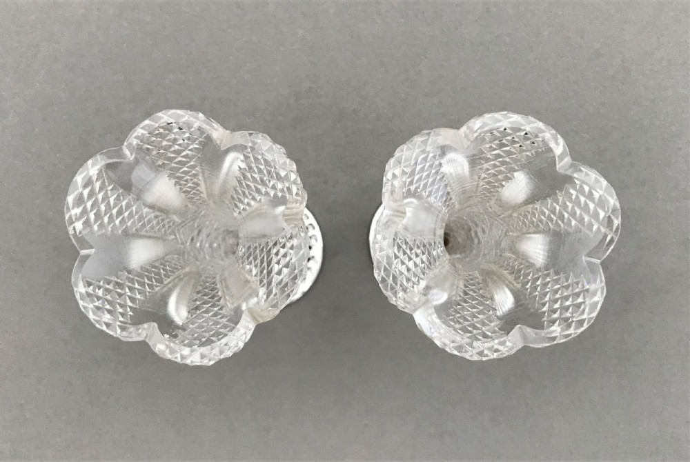 A gorgeous pair of Victorian silver mounted bud vases View III