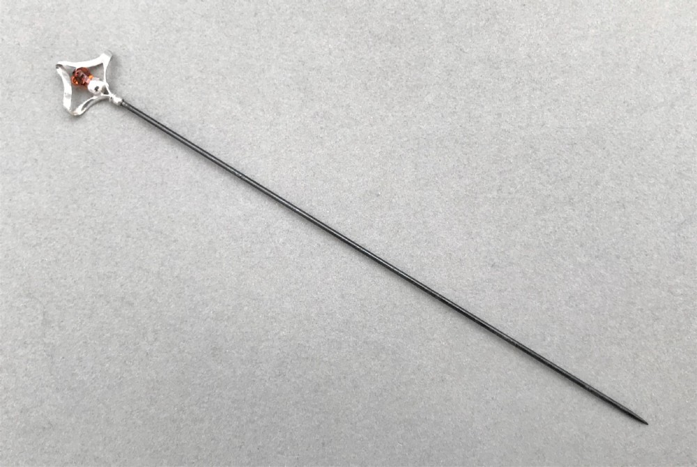 A Chester silver hatpin by Charles Horner View II