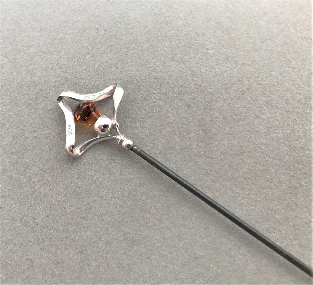 A Chester silver hatpin by Charles Horner View IV