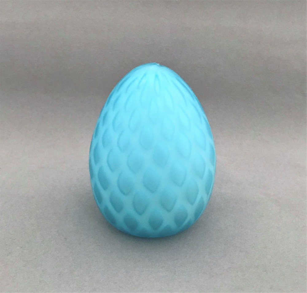 A gorgeous Webb's Victorian satin glass paper weight
