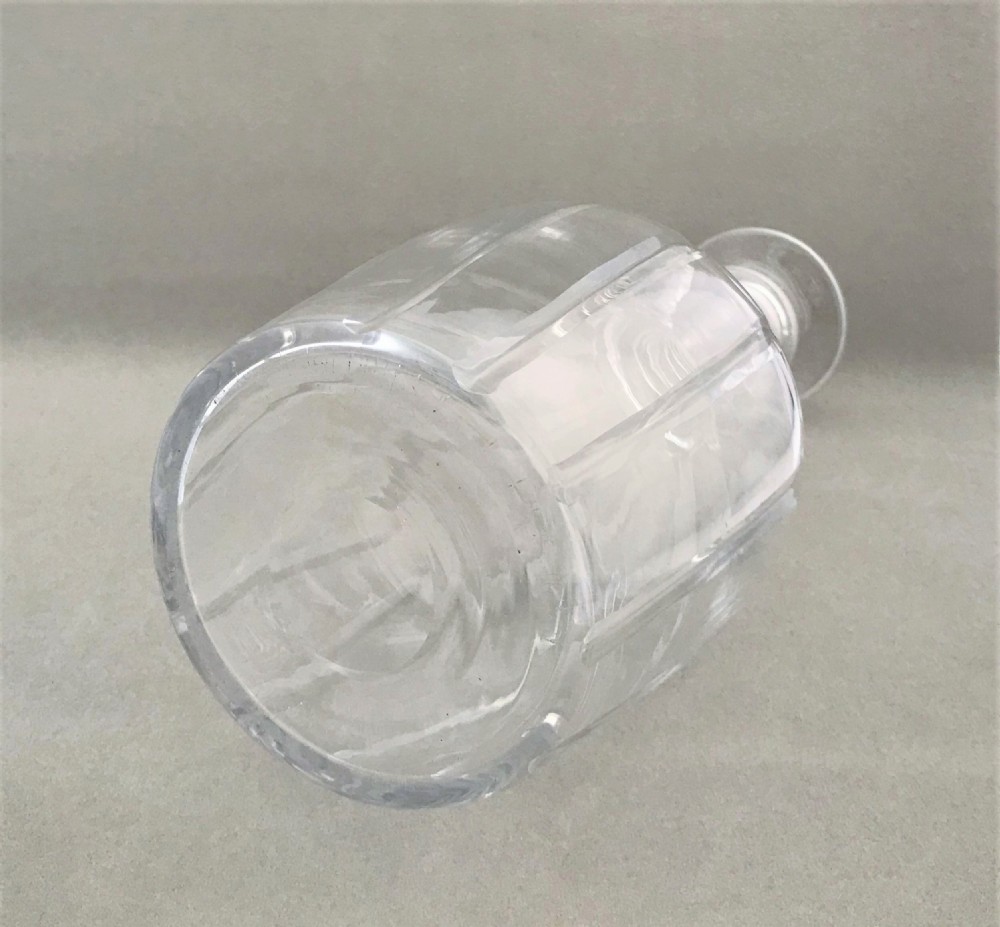 A handsome Victorian Gothic cut glass decanter View IV