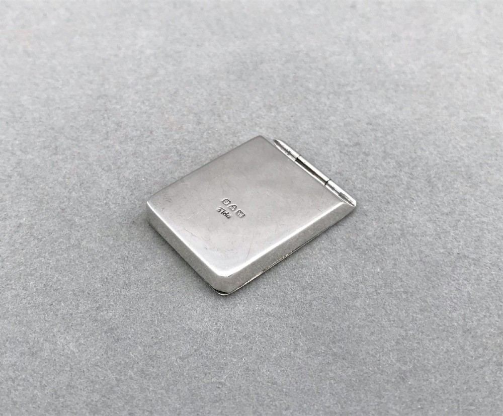 A Chester silver miniature travelling trump marker View IV