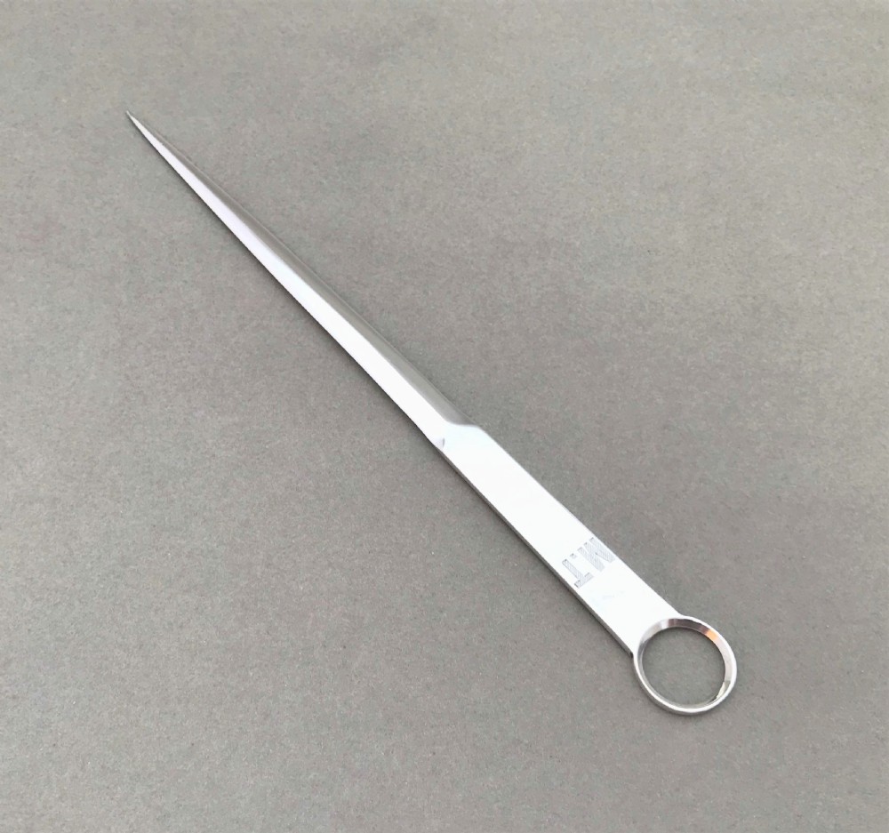 A handsome George V silver meat skewer View II