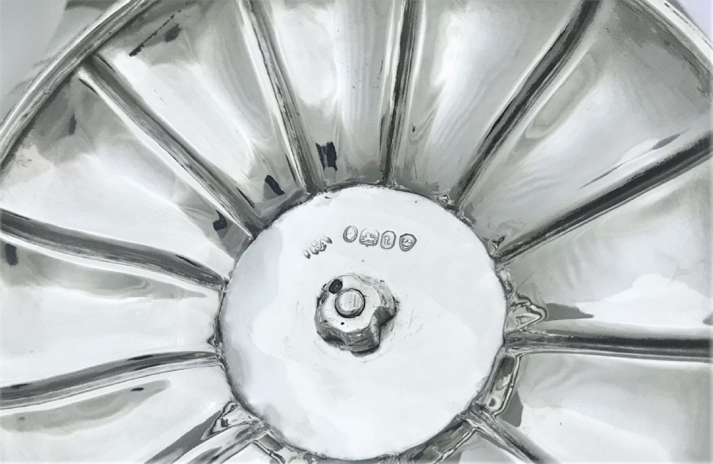 A fabulous William IV silver & glass butter dish View VII