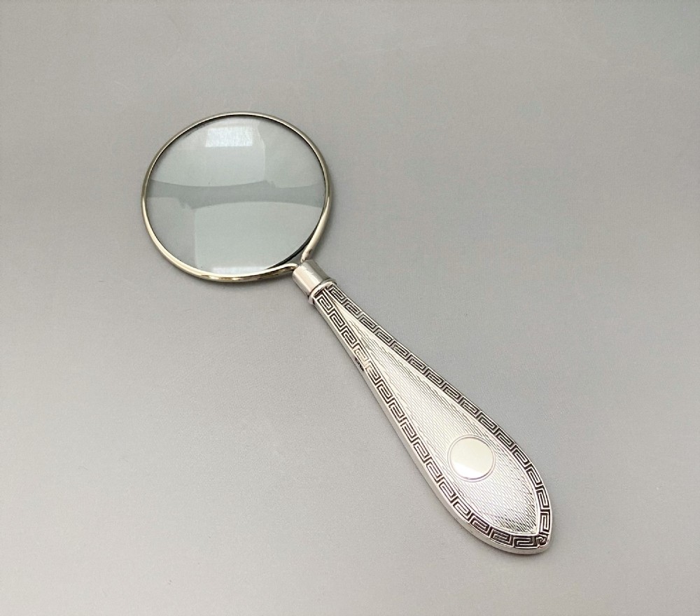 A charming Silver Handled Magnifying Glass