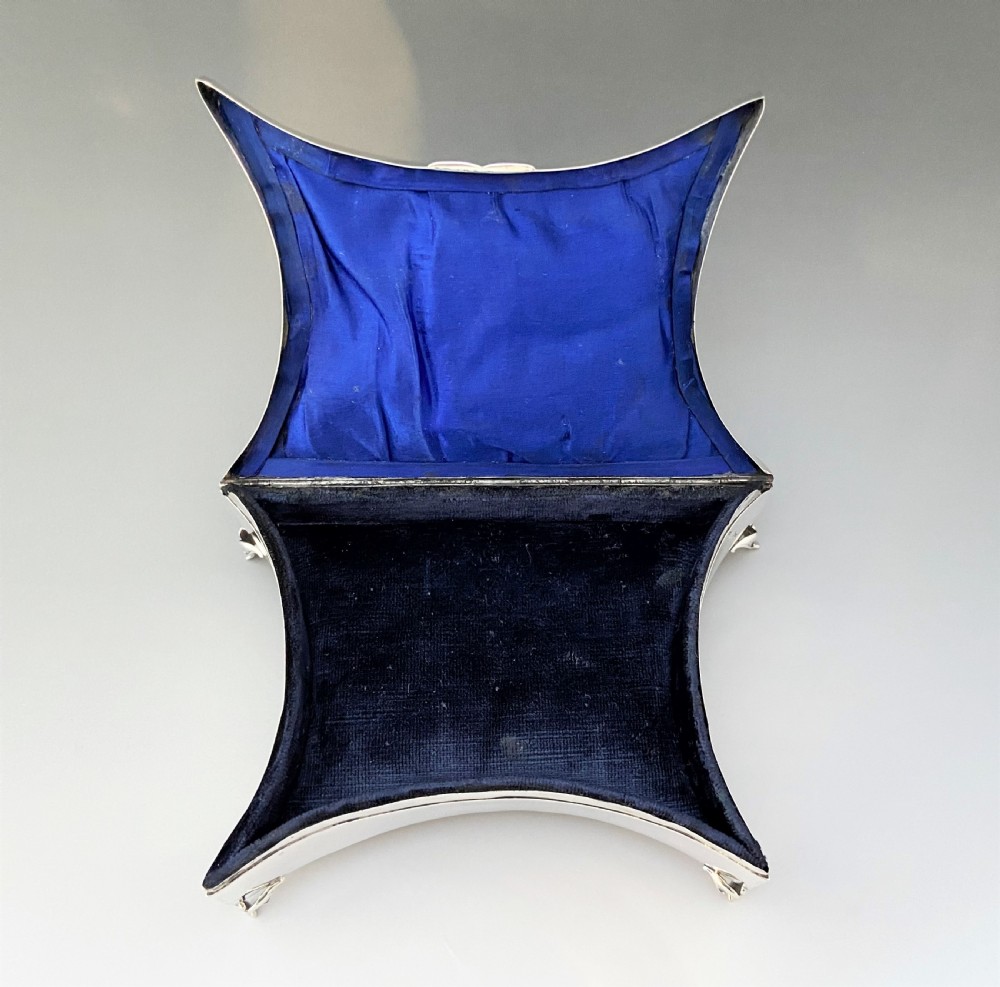 An outstanding  large, Chester silver jewel box View VI