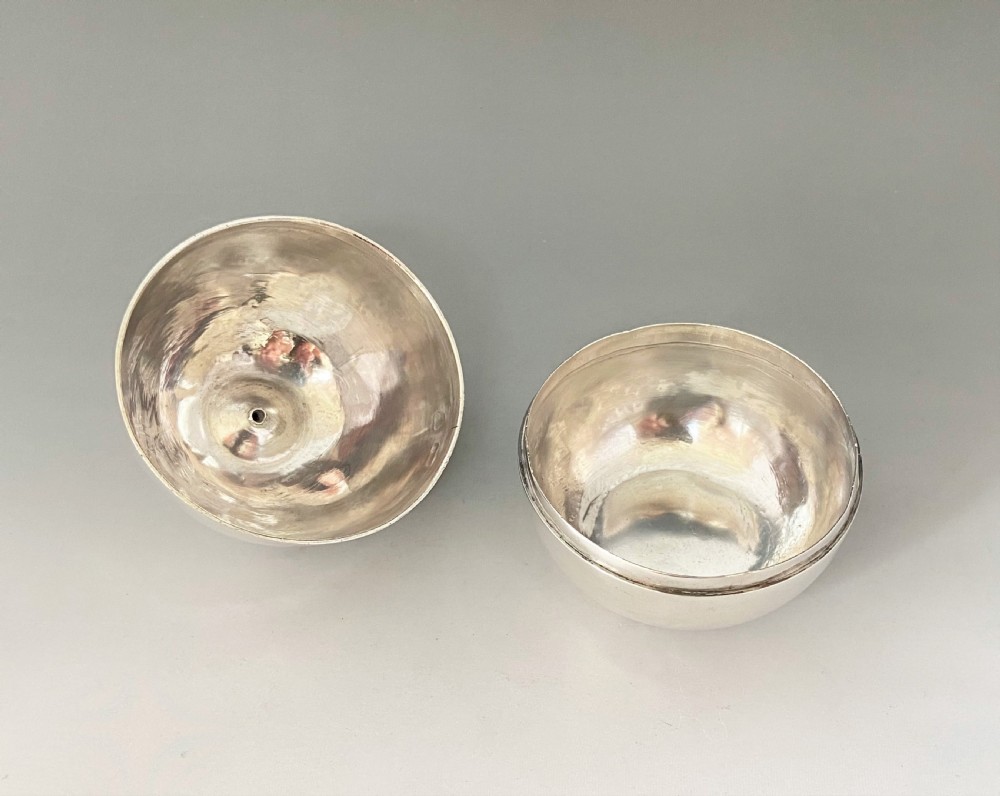 A fabulous Edwardian novelty silver string box View III