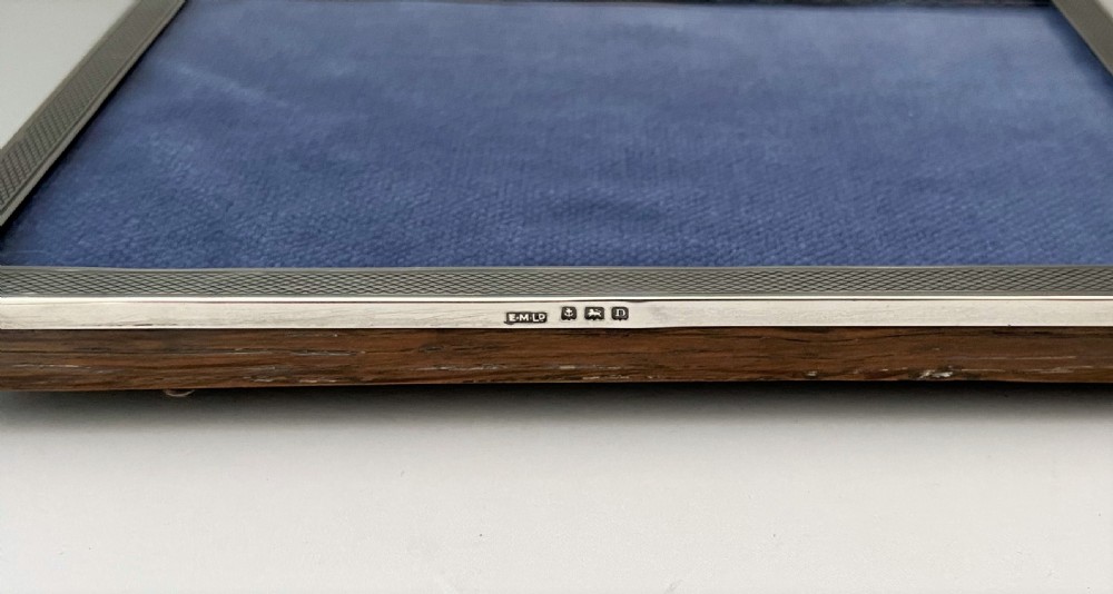 A fine George V silver photo frame View IV