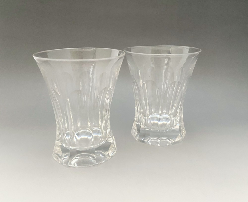 A Handsome Pair Of Mid Victorian Whisky Tumblers