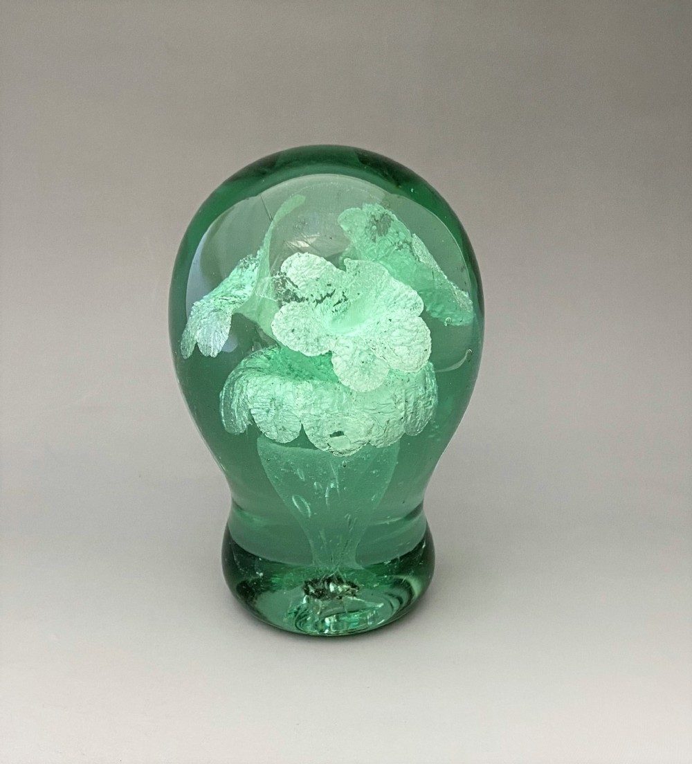A superb and unusual Victorian glass dump