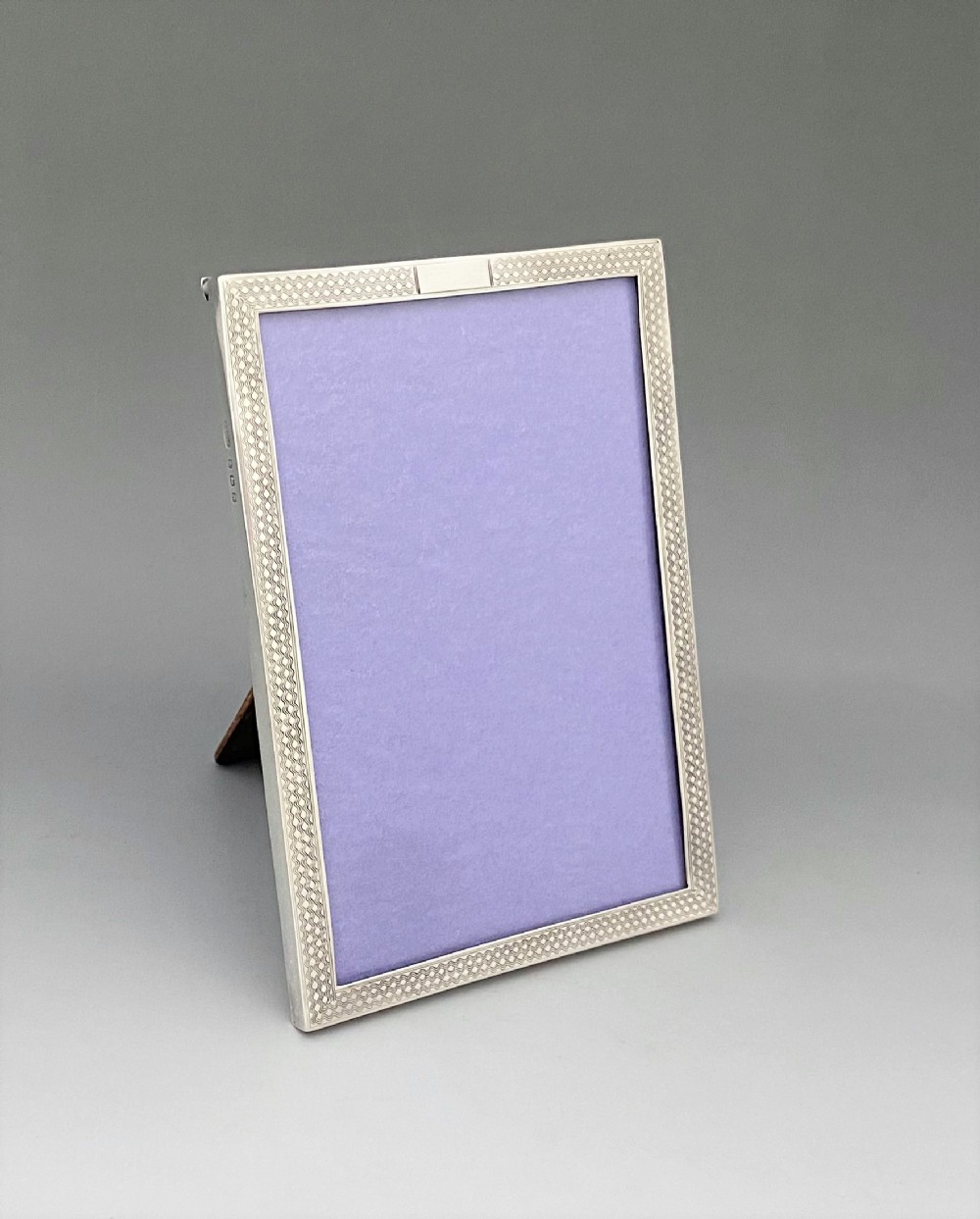 A lovely George V silver photo frame