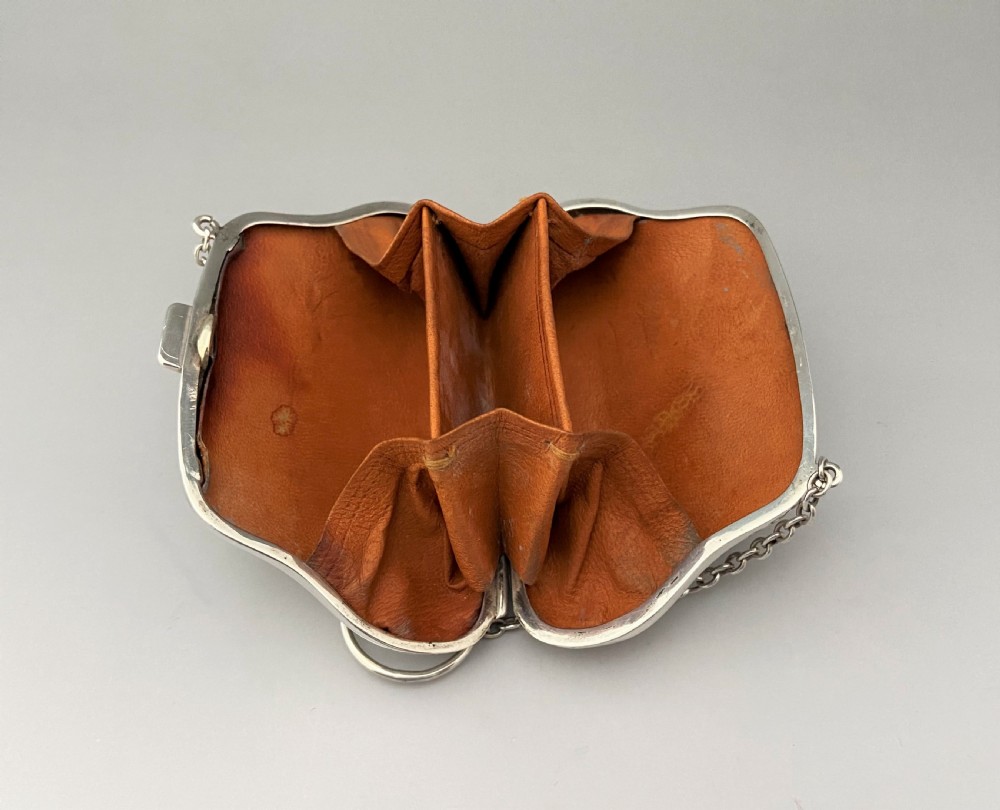 A Stylish George V Silver Cocktail Purse View V