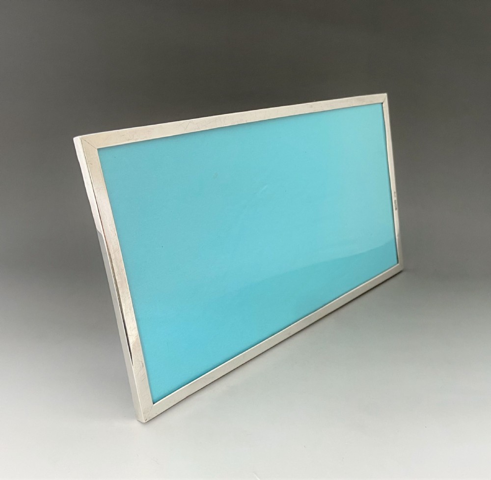 A desirable Edwardian silver landscape photo frame View II