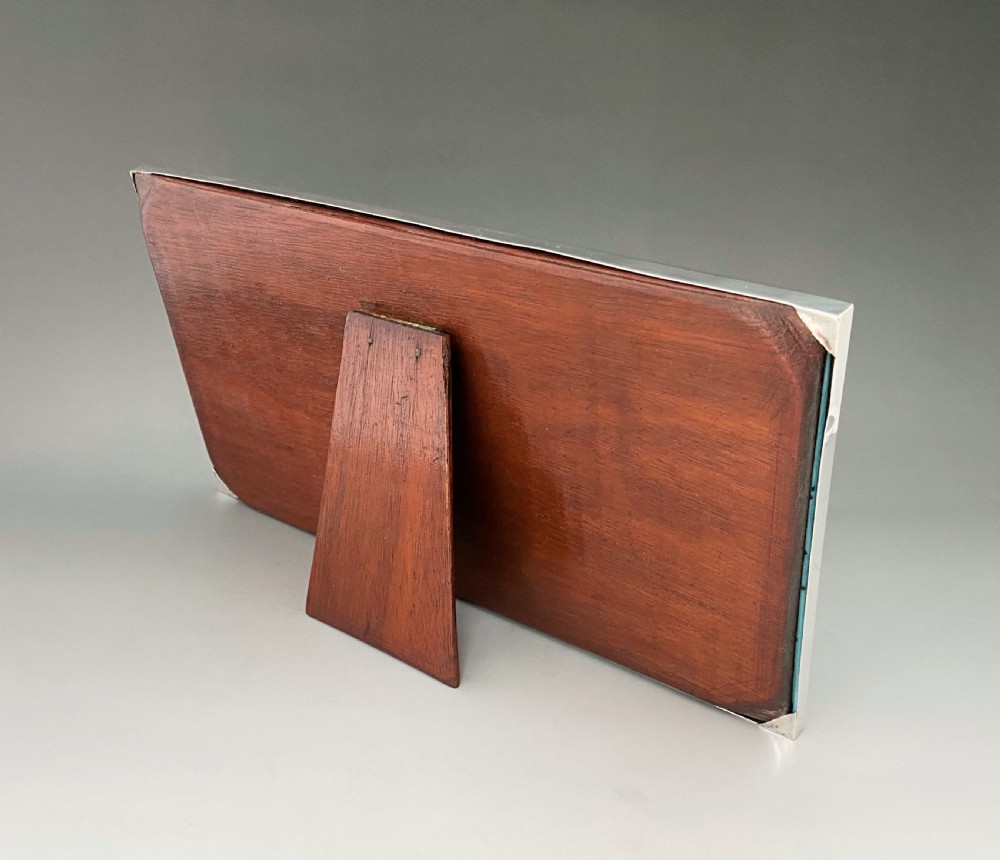 A desirable Edwardian silver landscape photo frame View III