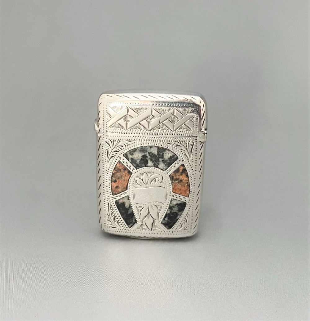 A Gorgeous Victorian Silver Vesta
