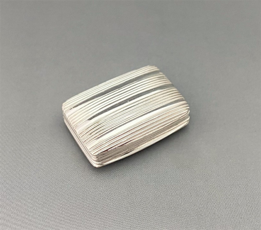 A gorgeous George IV silver vinaigrette