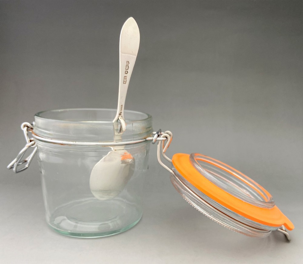 A Desirable Silver Honey Spoon View VI