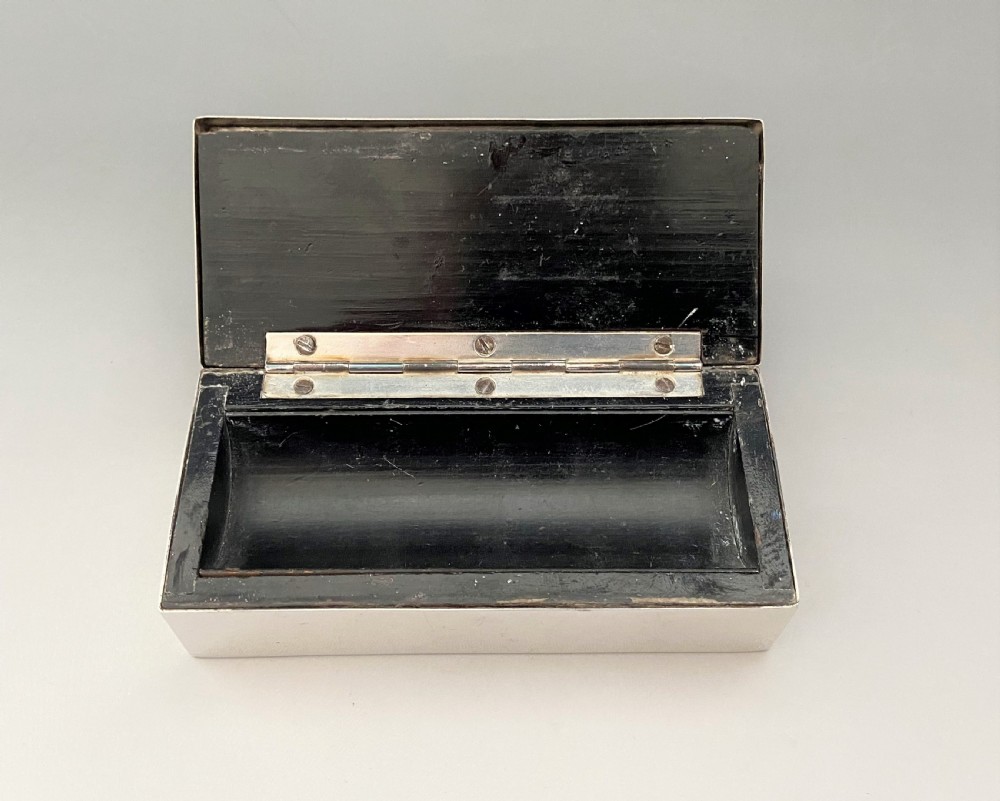 A Lovely William Comyns Silver Trinket/cuff Links Box View IV