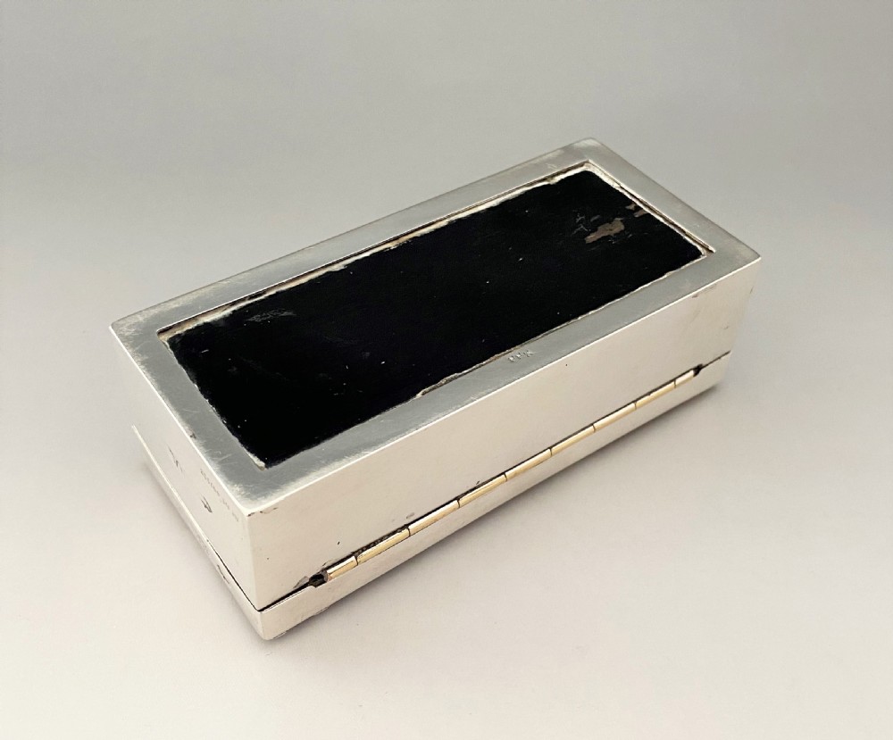 A Lovely William Comyns Silver Trinket/cuff Links Box View V