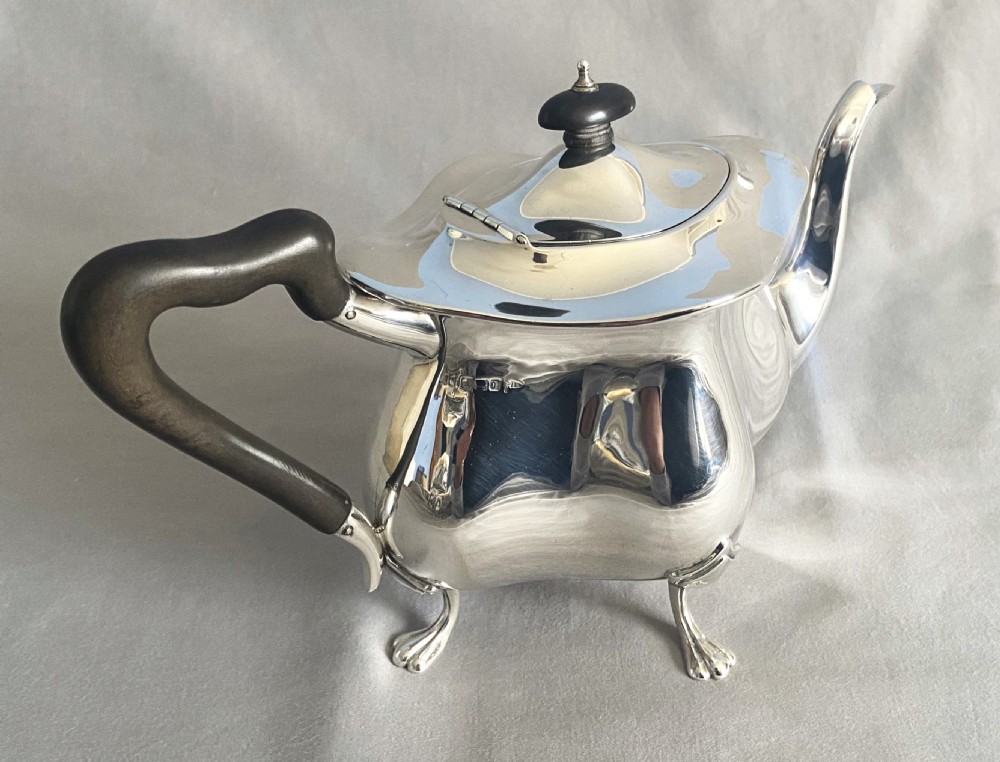 A Splendid 5 piece Edwardian silver tea set View XVI