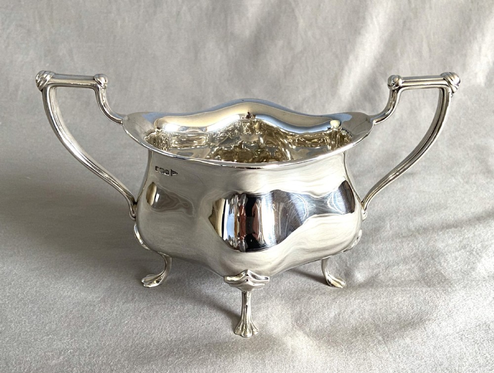 A Splendid 5 piece Edwardian silver tea set View XXIII