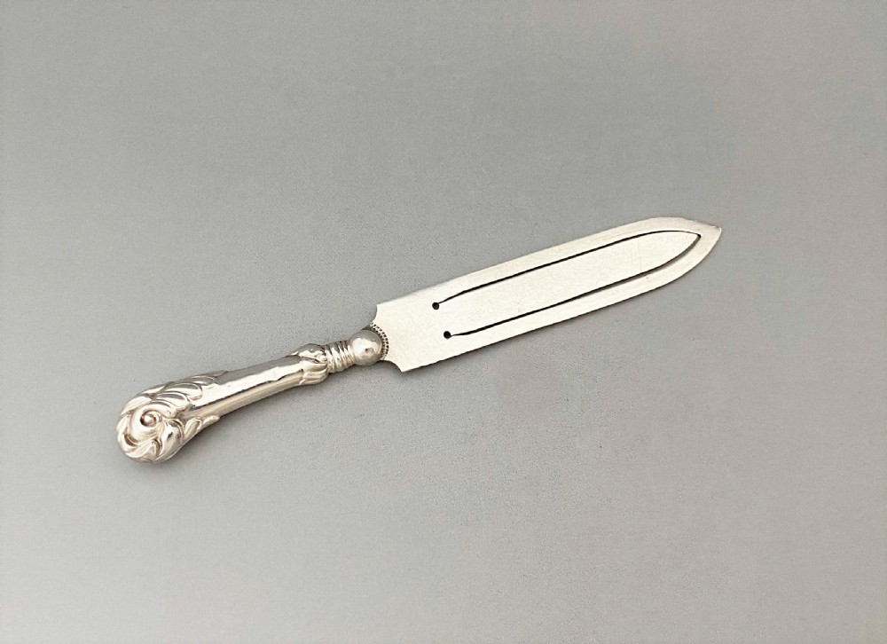 A novelty 'sword' silver bookmark View II