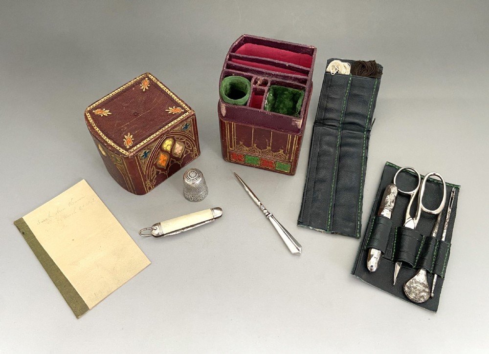 A delightful Victorian lady's sewing companion View IV