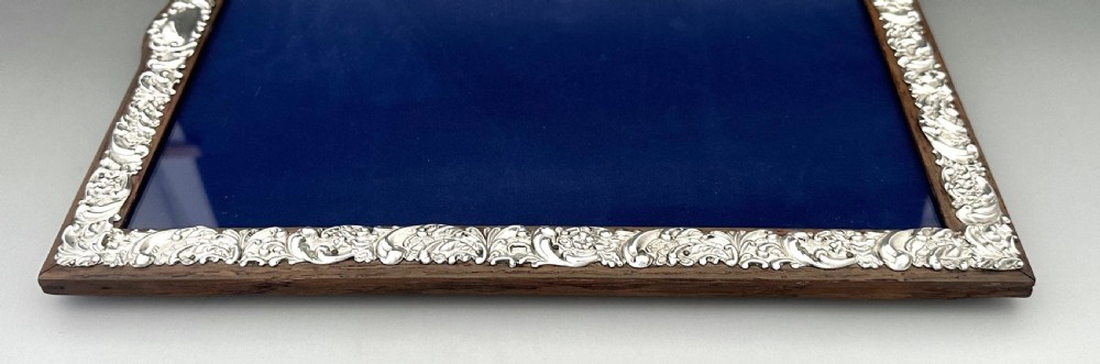 A useful large Chester silver photo frame View III